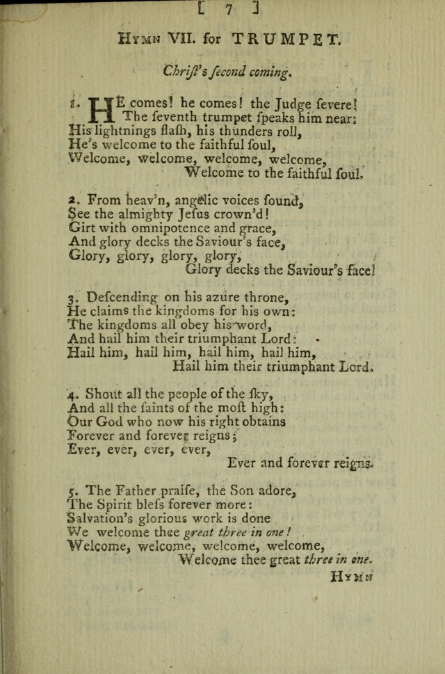 A Collection of Hymn Tunes from the most modern and approved authors page 43