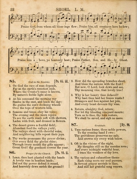 Congregational Hymn and Tune Book; containing the Psalms and Hymns of the General Association of Connecticut, adapted to Suitable Tunes page 32