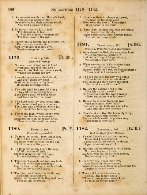 Congregational Hymn and Tune Book; containing the Psalms and Hymns of the General Association of Connecticut, adapted to Suitable Tunes page 392