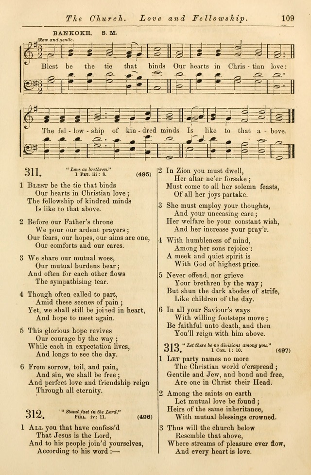 Christian Hymn and Tune Book, for use in Churches, and for Social and Family Devotions page 116
