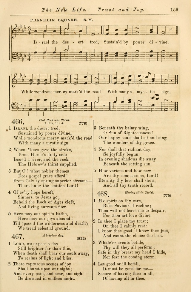 Christian Hymn and Tune Book, for use in Churches, and for Social and Family Devotions page 166