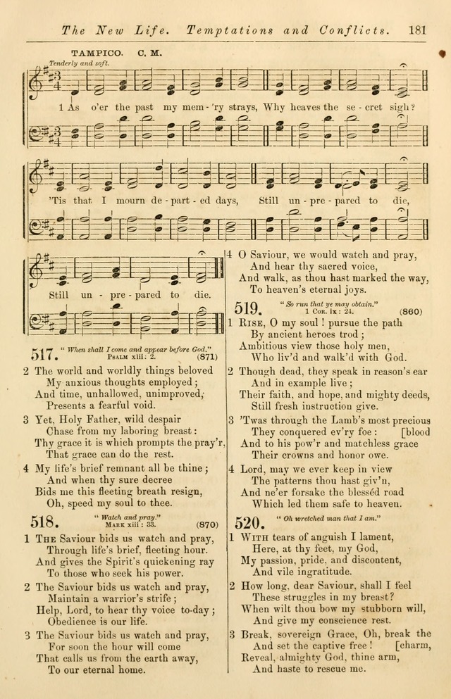Christian Hymn and Tune Book, for use in Churches, and for Social and Family Devotions page 188