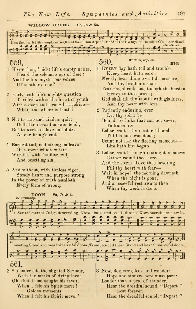 Christian Hymn and Tune Book, for use in Churches, and for Social and Family Devotions page 204