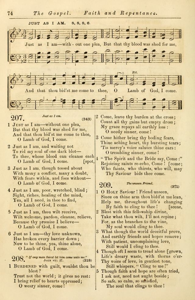 Christian Hymn and Tune Book, for use in Churches, and for Social and Family Devotions page 81