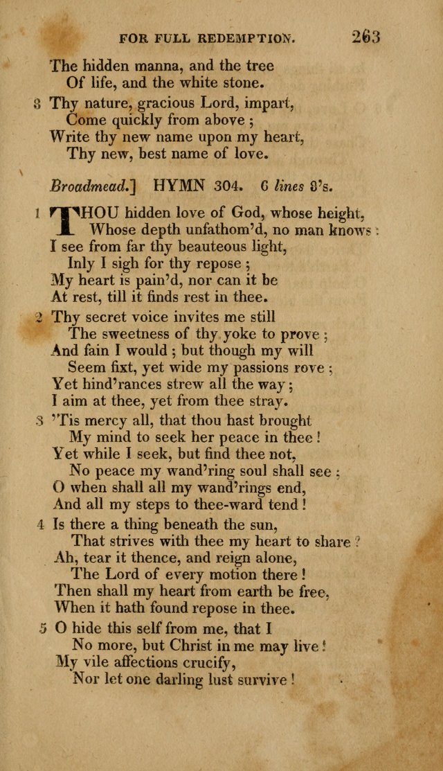 A Collection of Hymns for the Use of the Methodist Episcopal Church: Principally from the Collection of the Rev. John Wesley. M. A. page 268