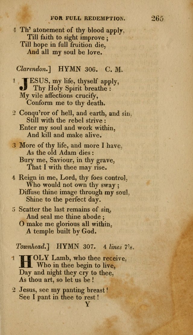 A Collection of Hymns for the Use of the Methodist Episcopal Church: Principally from the Collection of the Rev. John Wesley. M. A. page 270