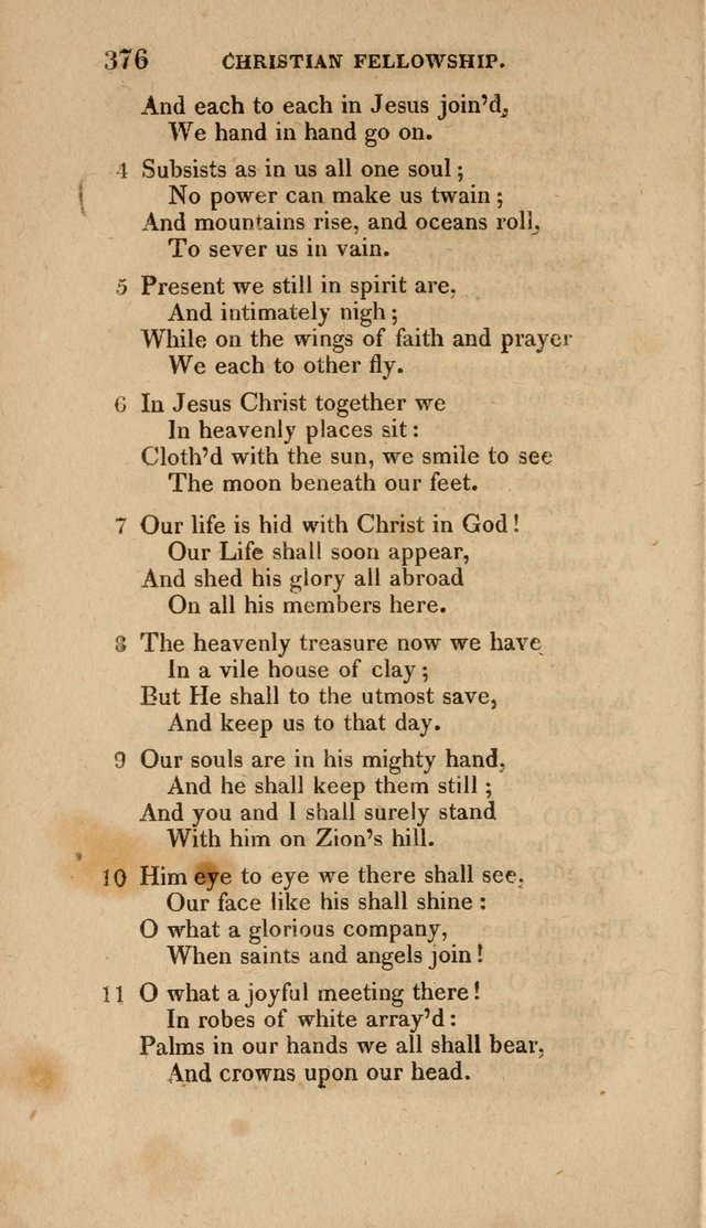 A Collection of Hymns for the Use of the Methodist Episcopal Church: Principally from the Collection of the Rev. John Wesley. M. A. page 381