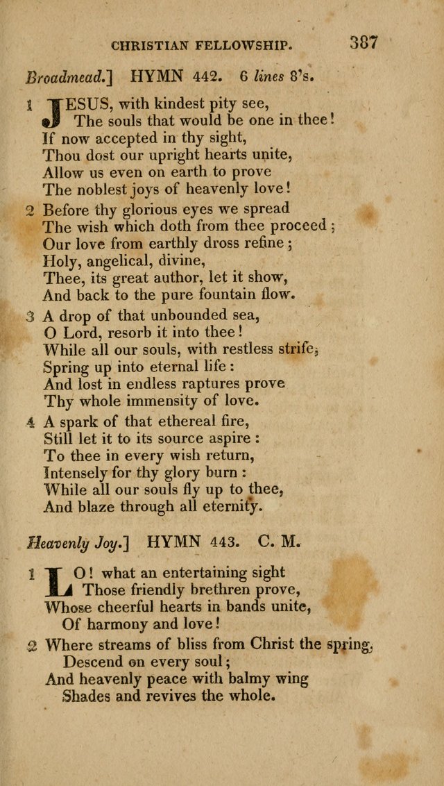 A Collection of Hymns for the Use of the Methodist Episcopal Church: Principally from the Collection of the Rev. John Wesley. M. A. page 392