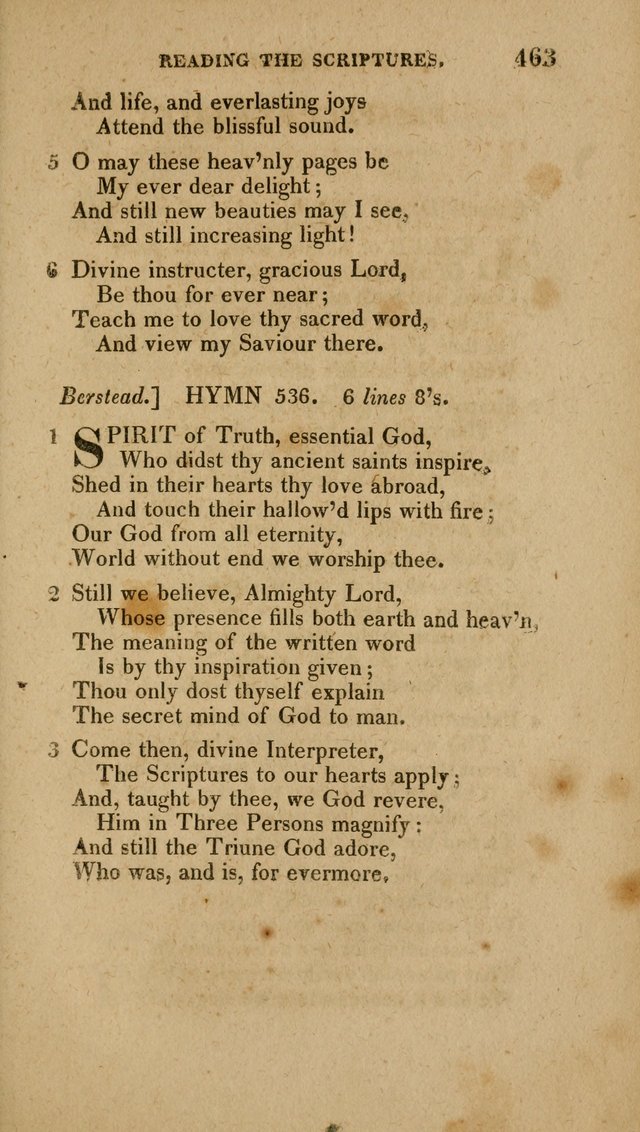 A Collection of Hymns for the Use of the Methodist Episcopal Church: Principally from the Collection of the Rev. John Wesley. M. A. page 468