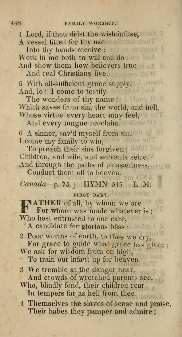A Collection of Hymns for the Use of the Methodist Episcopal Church: principally from the collection of  Rev. John Wesley, M. A., late fellow of Lincoln College, Oxford; with... (Rev. & corr.) page 448