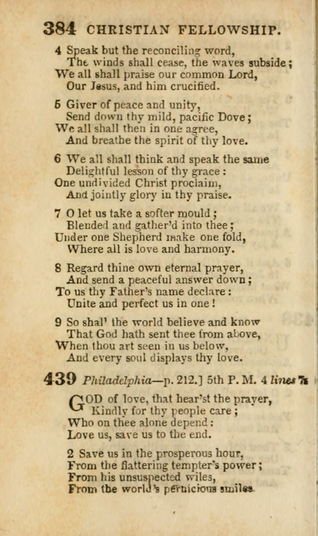 A Collection of Hymns: for the use of the Methodist Episcopal Church, principally from the collection of the Rev. John Wesley, A. M., late fellow of Lincoln College..(Rev. and corr. with a supplement) page 386