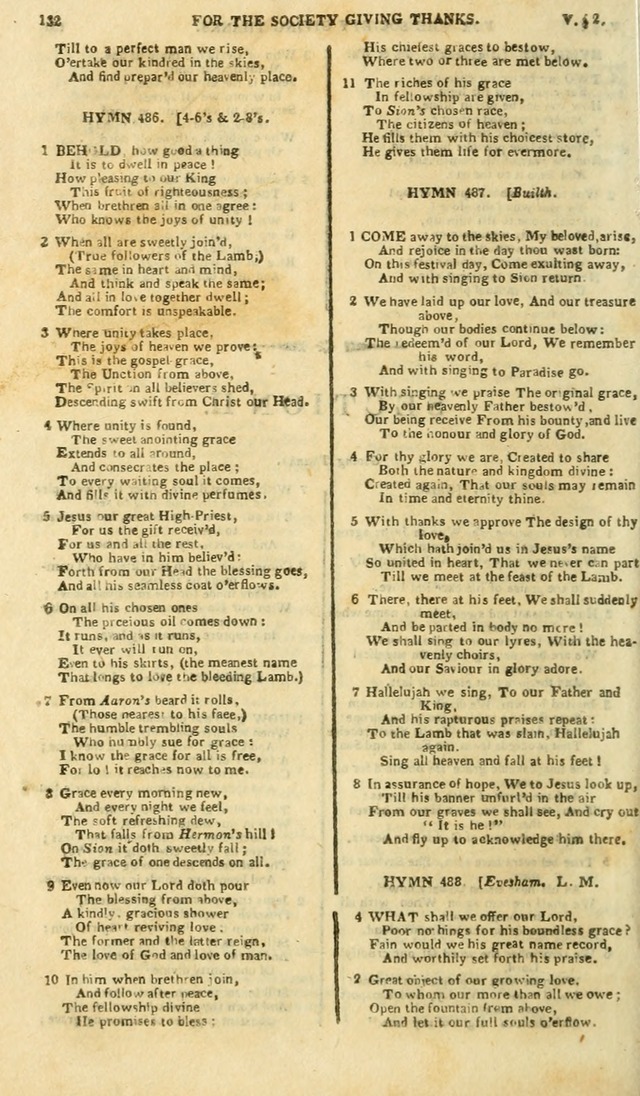 A Collection of Hymns: for the use of the people called Methodists; in miniature page 136