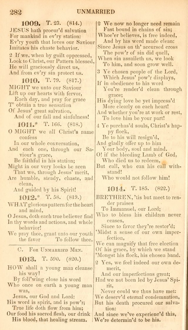 A Collection of Hymns, for the Use of the Protestant Church of the United Brethren. New and  Revised ed. page 323
