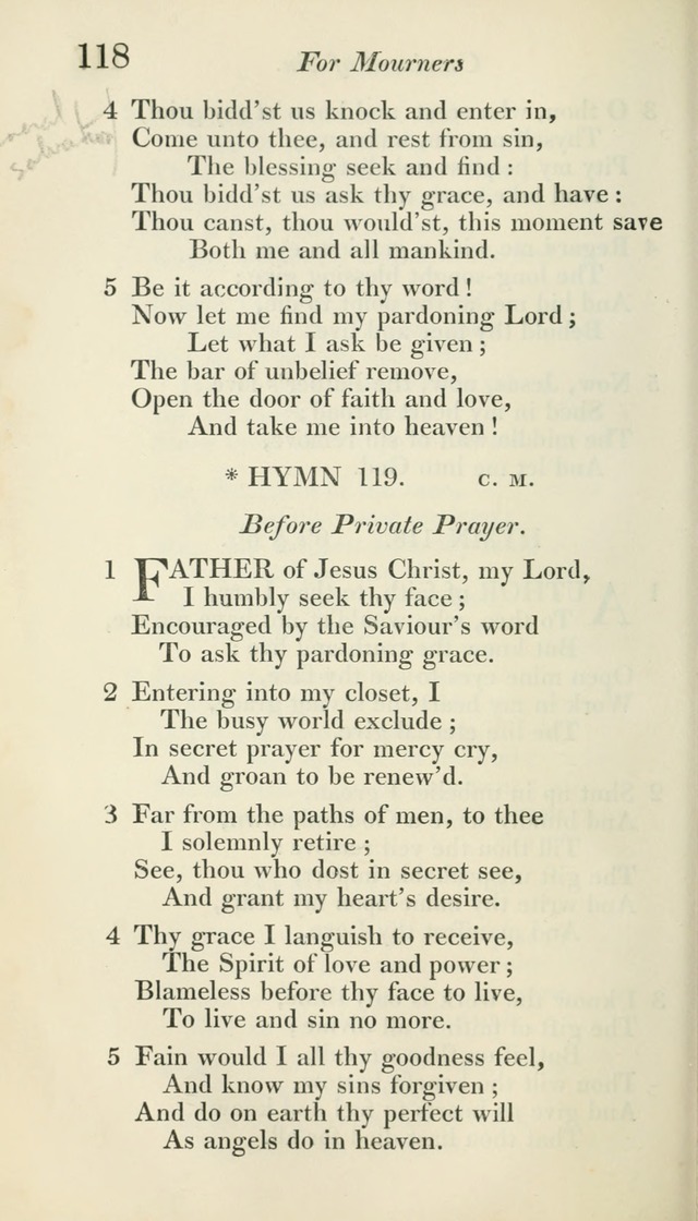 A Collection of Hymns, for the Use of the People Called Methodists, with a Supplement page 120