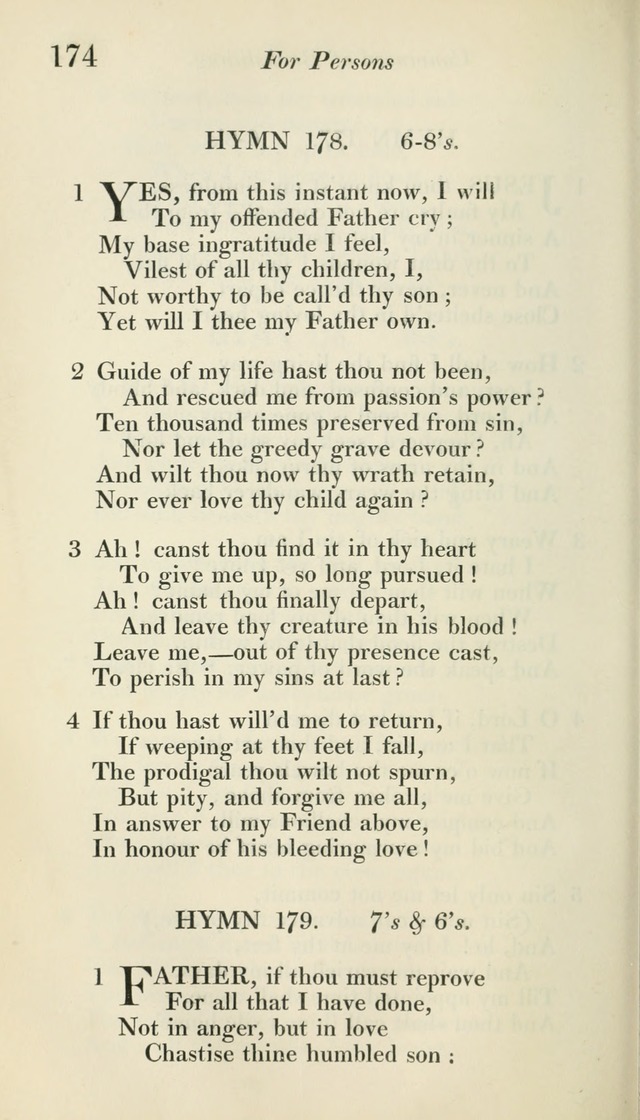 A Collection of Hymns, for the Use of the People Called Methodists, with a Supplement page 176