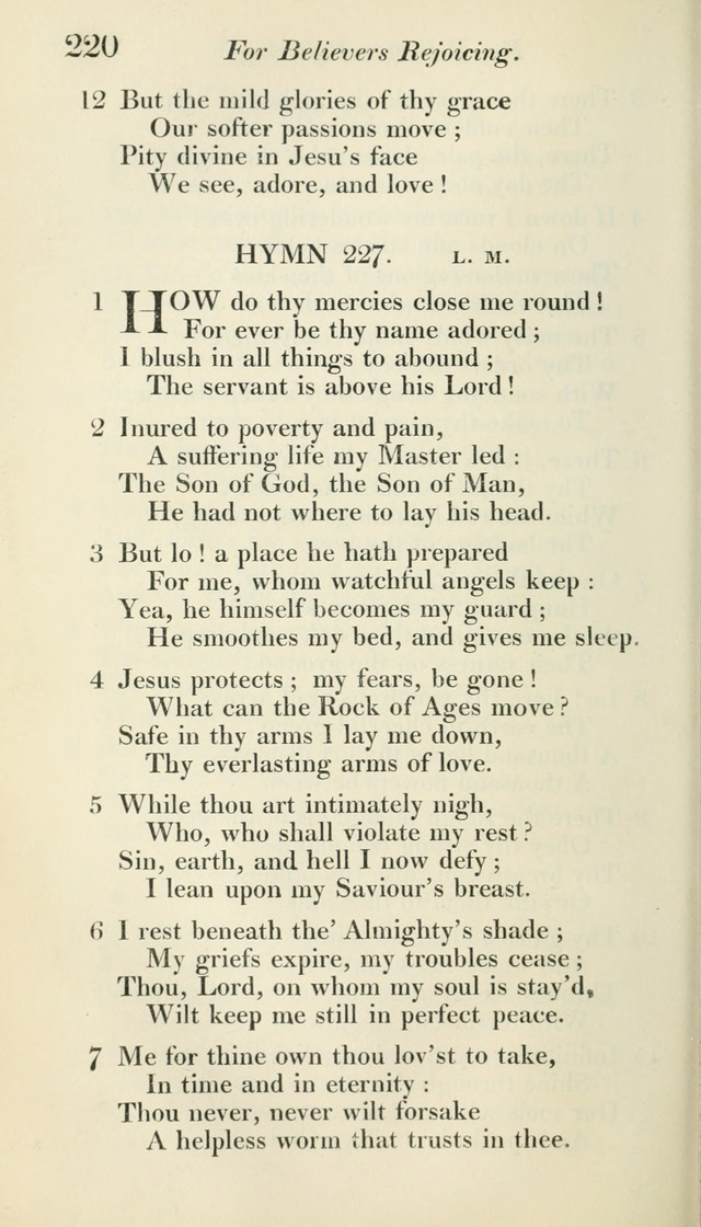 A Collection of Hymns, for the Use of the People Called Methodists, with a Supplement page 222