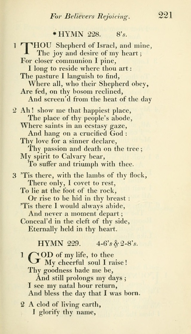 A Collection of Hymns, for the Use of the People Called Methodists, with a Supplement page 223