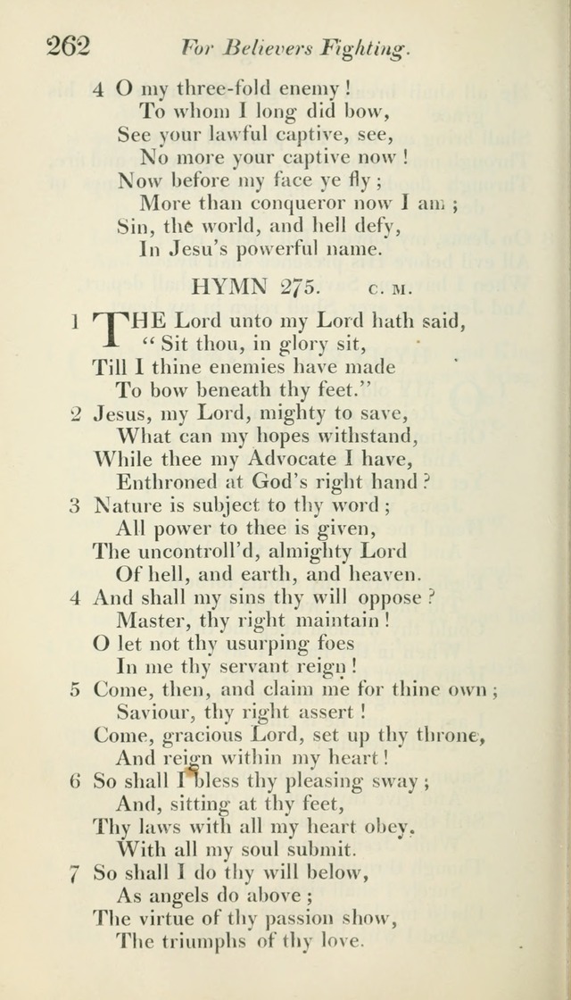 A Collection of Hymns, for the Use of the People Called Methodists, with a Supplement page 264
