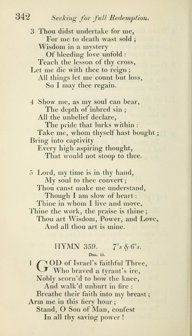 A Collection of Hymns, for the Use of the People Called Methodists, with a Supplement page 344