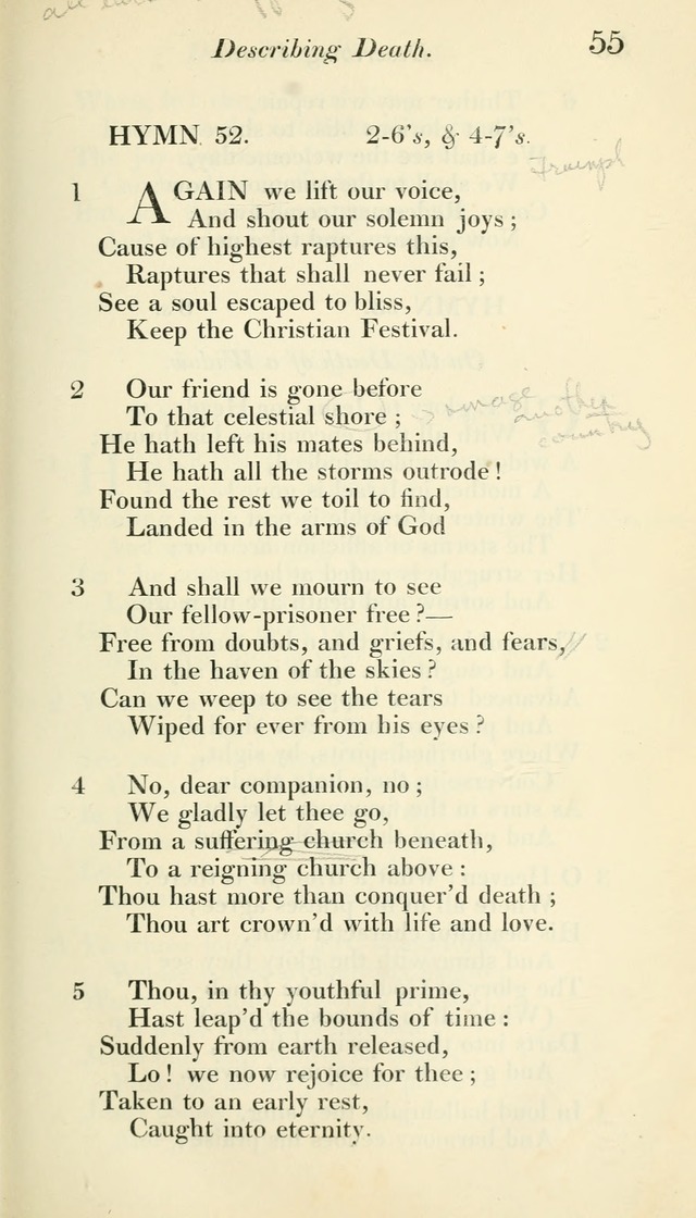 A Collection of Hymns, for the Use of the People Called Methodists, with a Supplement page 57