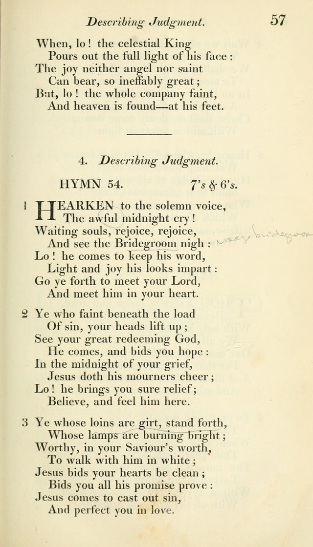 A Collection of Hymns, for the Use of the People Called Methodists, with a Supplement page 59