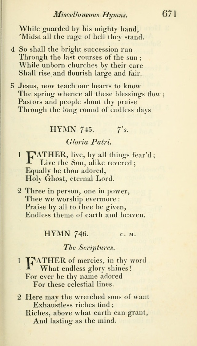 A Collection of Hymns, for the Use of the People Called Methodists, with a Supplement page 673