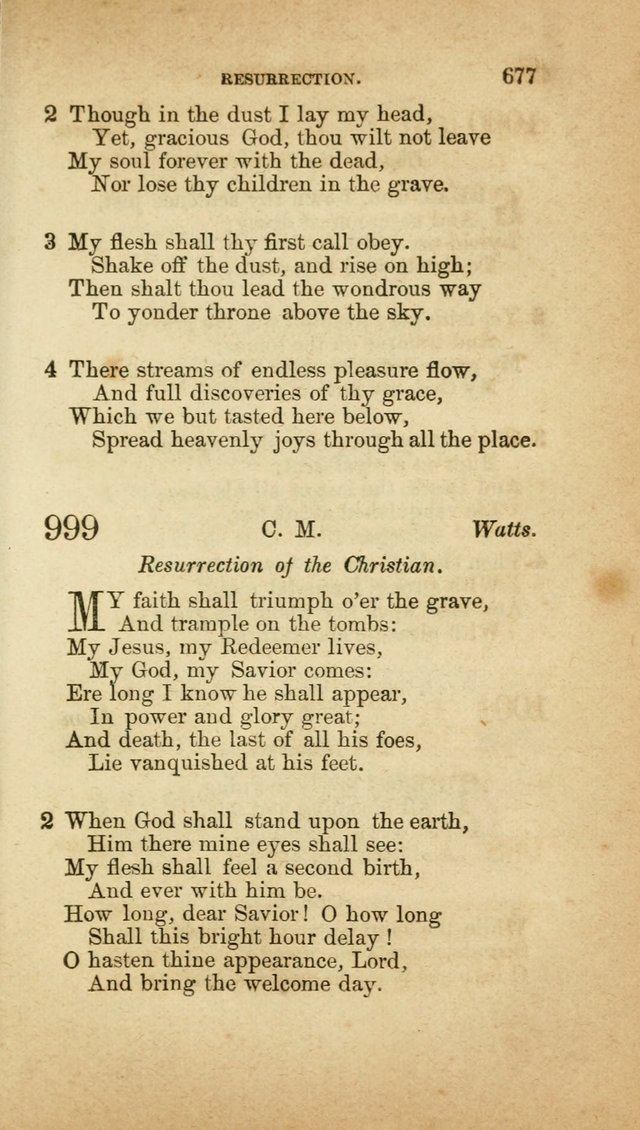 A Collection of Hymns, for the use of the United Brethren in Christ: taken from the most approved authors, and adapted to public and private worship page 681