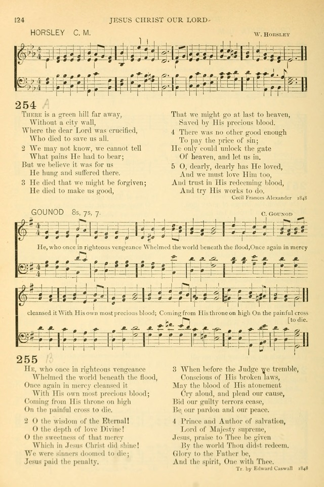 The Church Hymnary: a collection of hymns and tunes for public worship page 124