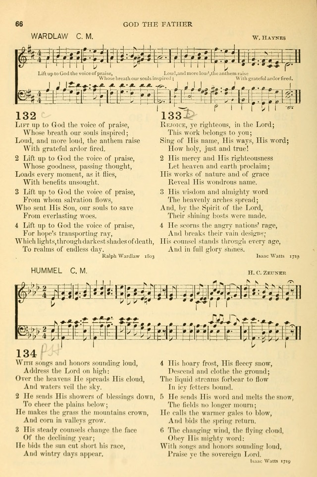 The Church Hymnary: a collection of hymns and tunes for public worship page 66