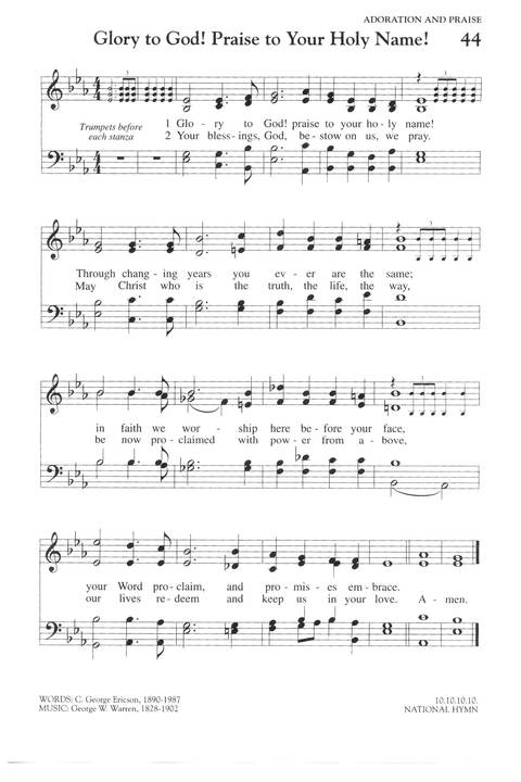 The Covenant Hymnal: a worshipbook page 50