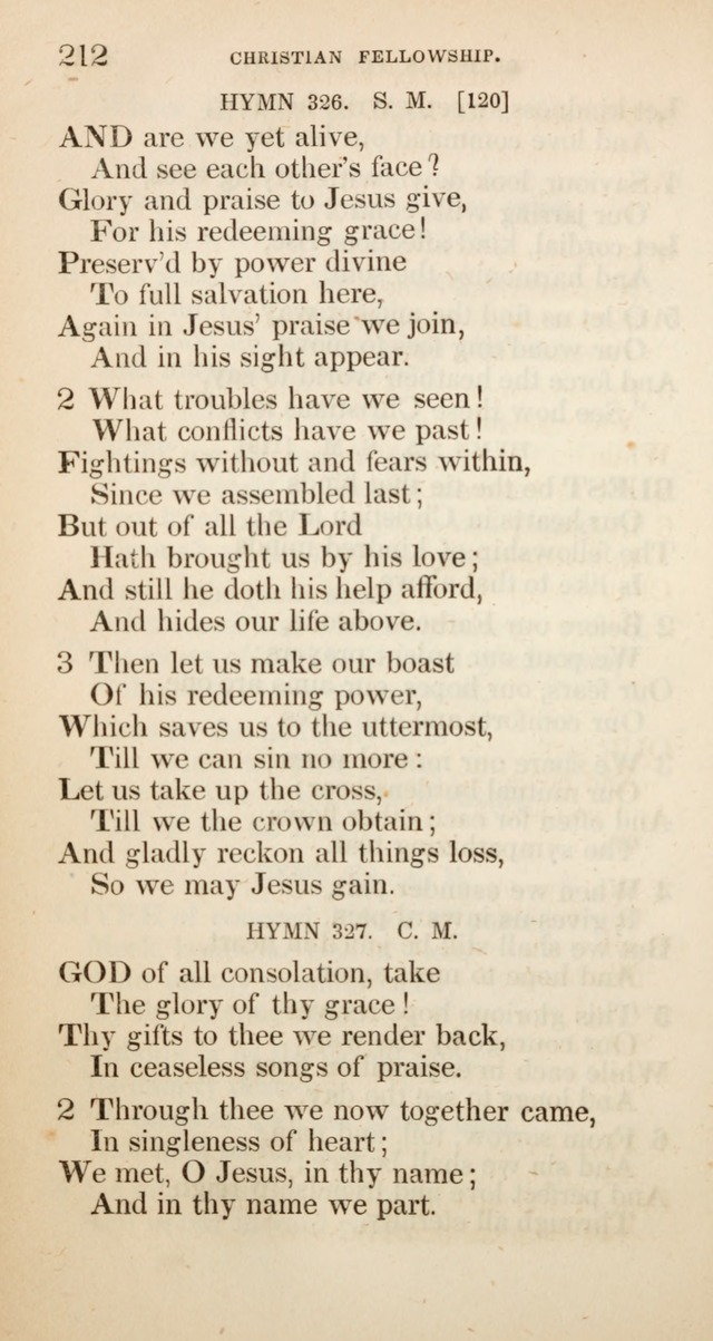 A Collection of Hymns, for the use of the Wesleyan Methodist Connection of America. page 215