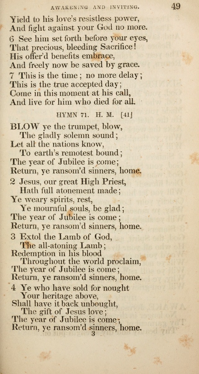 A Collection of Hymns, for the use of the Wesleyan Methodist Connection of America. page 52