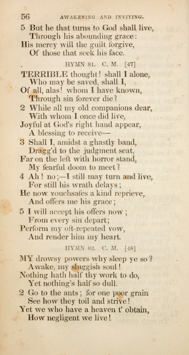 A Collection of Hymns, for the use of the Wesleyan Methodist Connection of America. page 59