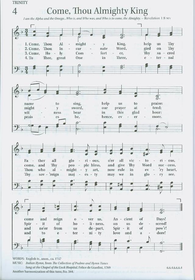 The Christian Life Hymnal page 4