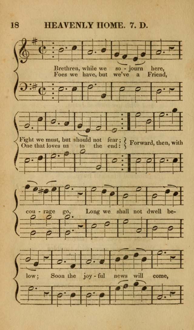 The Christian Lyre: Vol I (8th ed. rev.) page 18