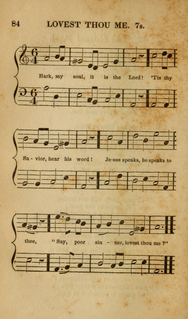 The Christian Lyre: Vol I (8th ed. rev.) page 84