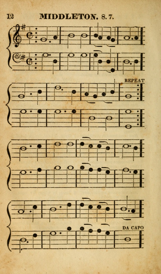 The Christian Lyre, Volume 1 page 12