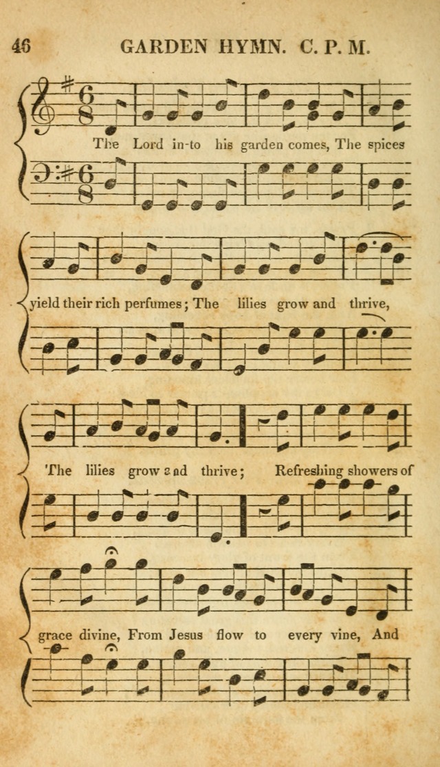 The Christian Lyre, Volume 1 page 46