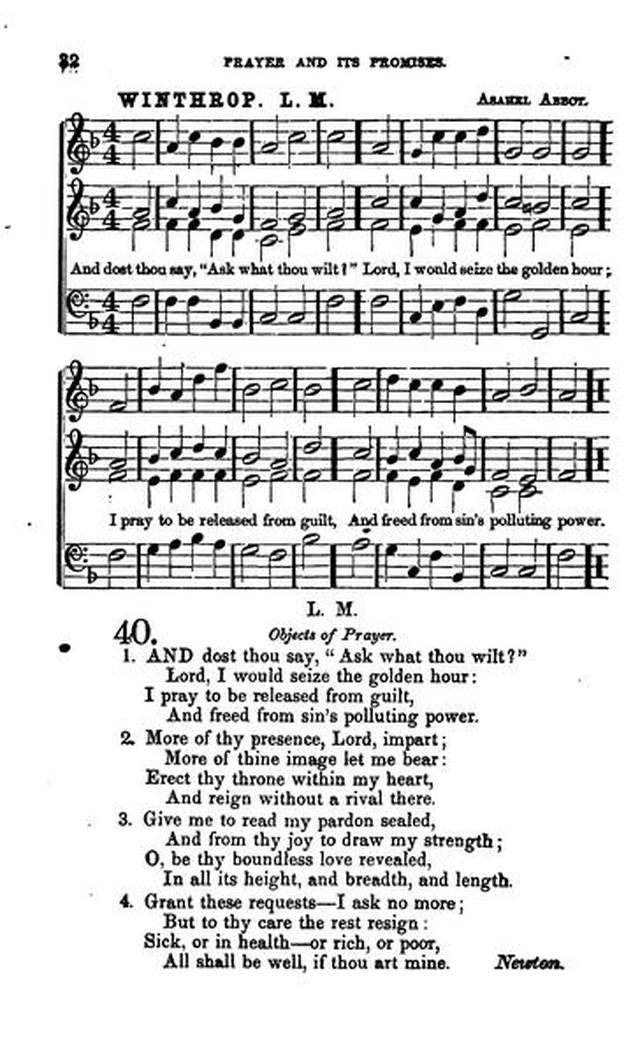 Christian Melodies: a selection of hymns and tunes designed for social and private worship in the lecture-room and the family (2nd ed.) page 31