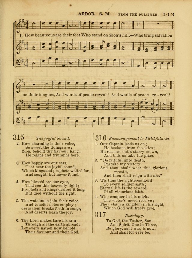 Cottage Melodies; a hymn and tune book, for prayer and social meetings and the home circle page 150