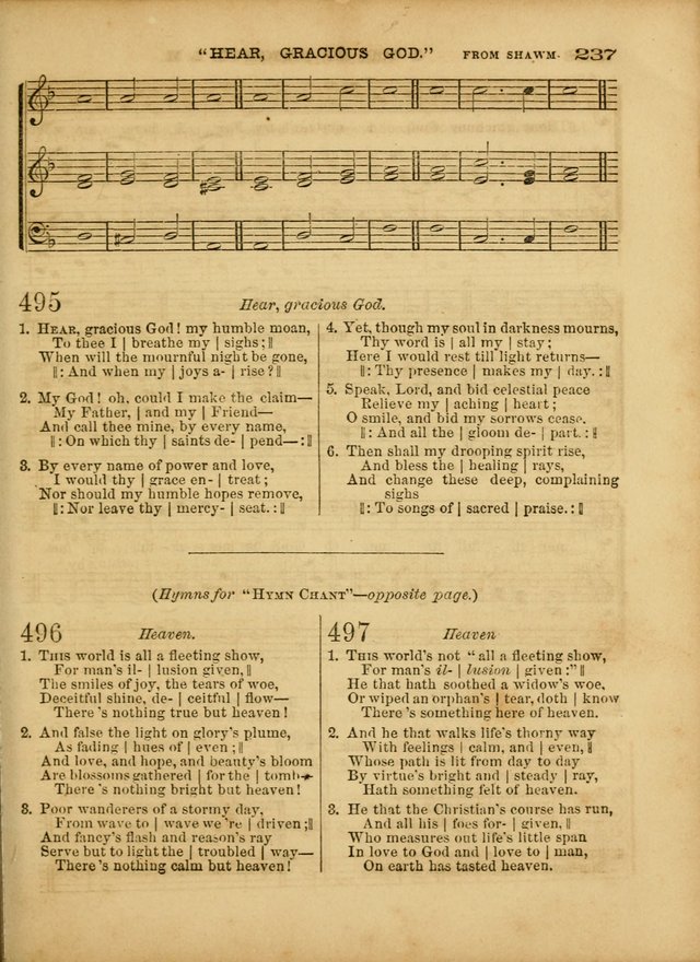 Cottage Melodies; a hymn and tune book, for prayer and social meetings and the home circle page 244