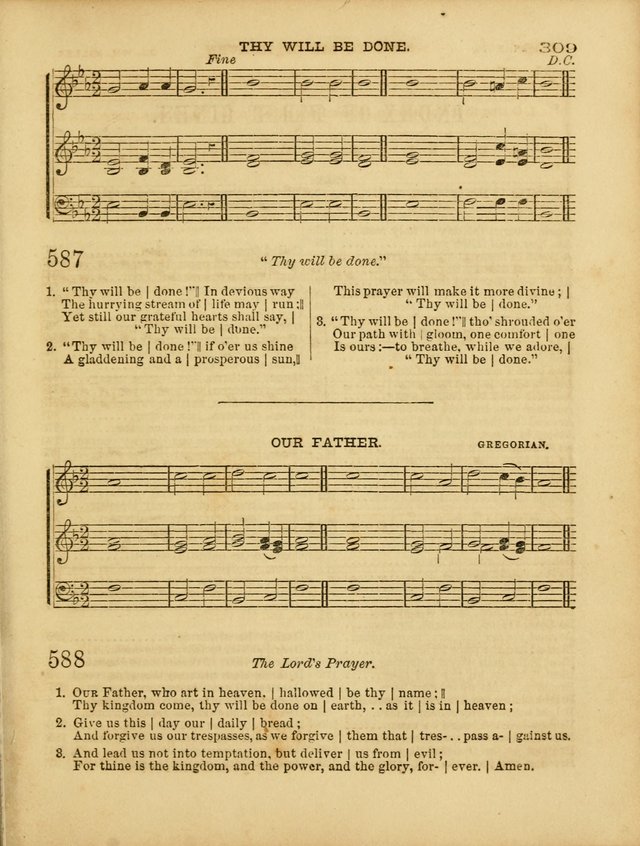 Cottage Melodies; a hymn and tune book, for prayer and social meetings and the home circle page 316