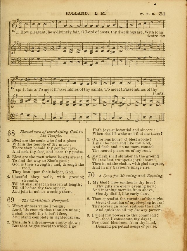 Cottage Melodies; a hymn and tune book, for prayer and social meetings and the home circle page 38
