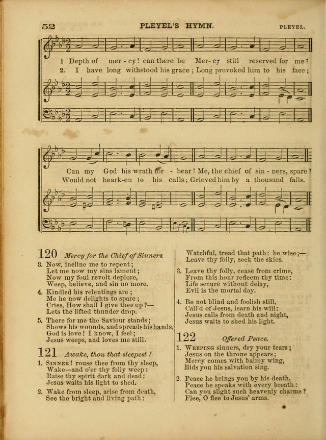 Cottage Melodies; a hymn and tune book, for prayer and social meetings and the home circle page 59