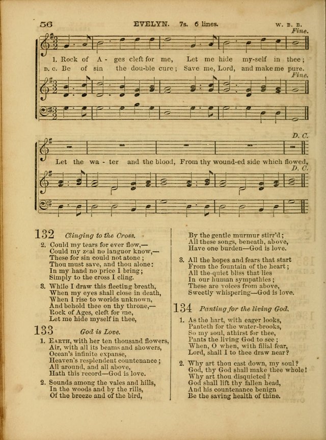 Cottage Melodies; a hymn and tune book, for prayer and social meetings and the home circle page 63