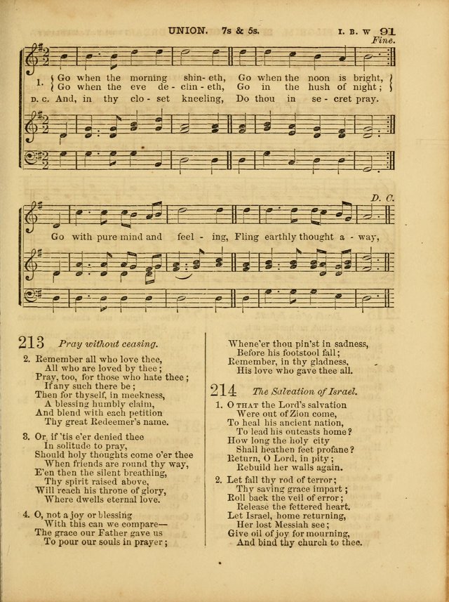Cottage Melodies; a hymn and tune book, for prayer and social meetings and the home circle page 98