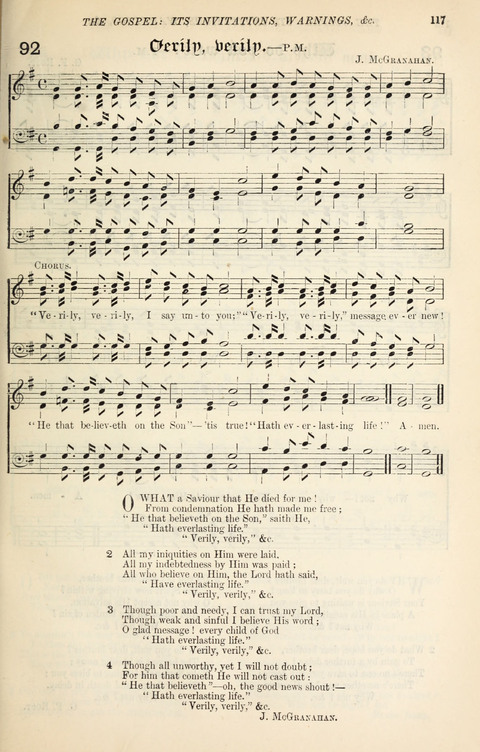 The Congregational Mission Hymnal: and Week-night service book page 115