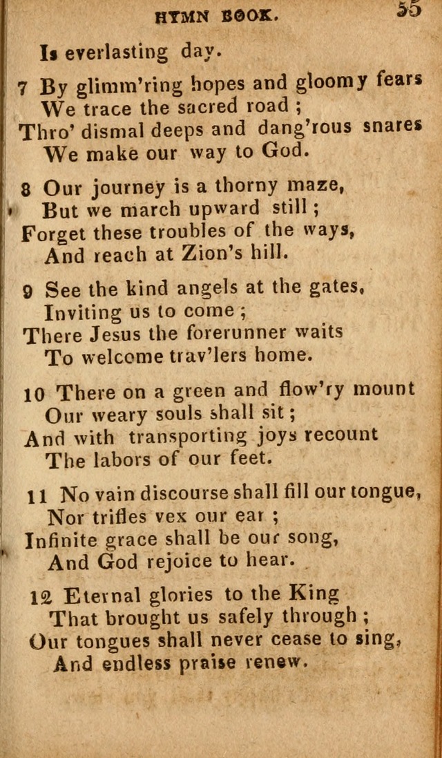 The Camp Meeting Hymn Book: containing the most approved hymns and spiritual songs Used by the Methodist Connexion in the United States page 57