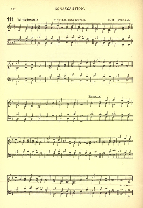 The Church Missionary Hymn Book page 100