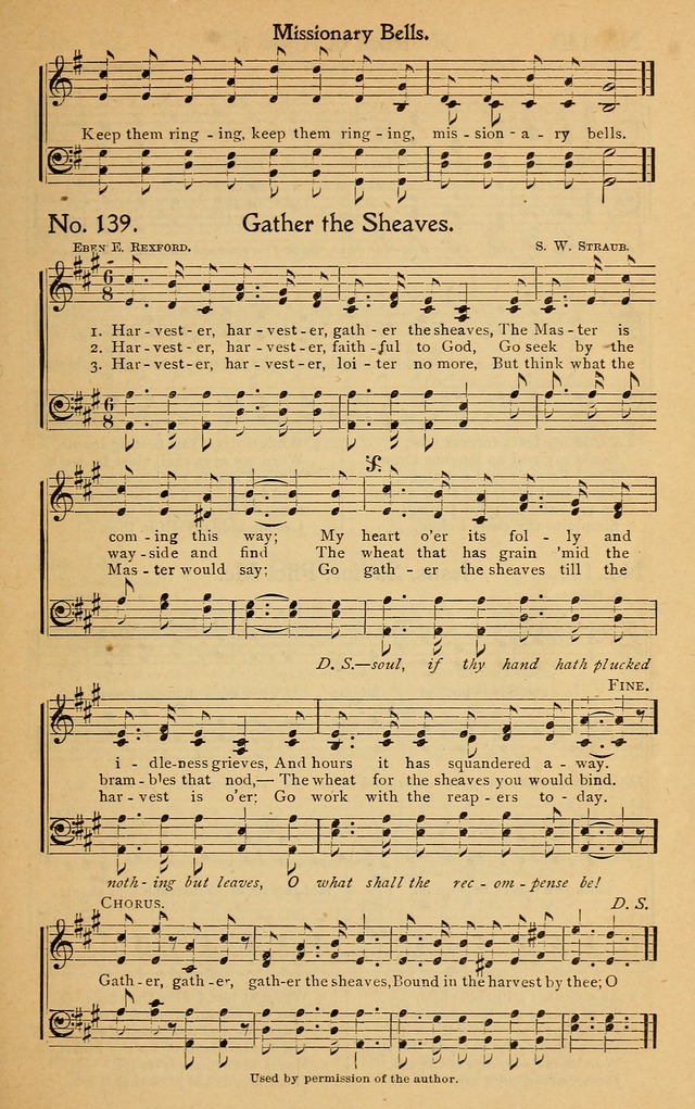 Christian Melodies: the new song book, for church, evangelistic, Sunday-school and Christian endeavor services page 148